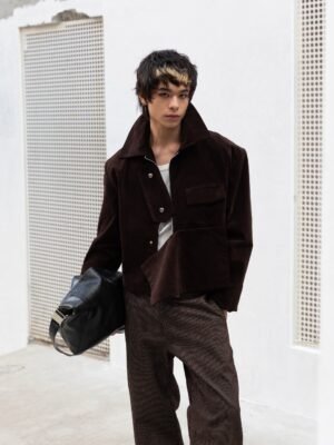 Annex Velvet Jacket Brown