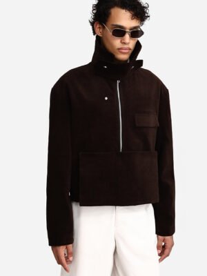 Annex Velvet Jacket Brown