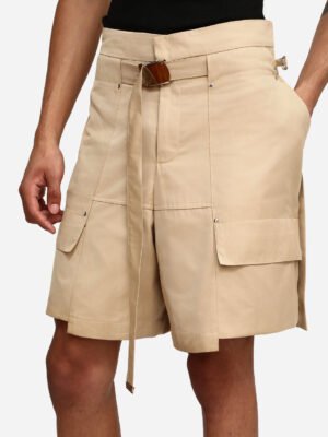 Alternative view of Block Shorts Brown