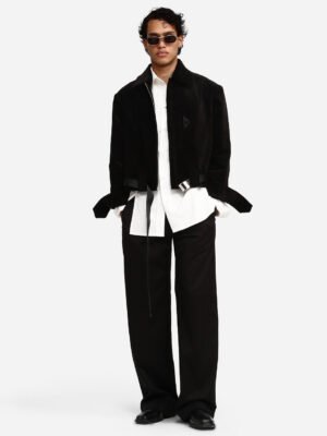 Buckle Pants Black
