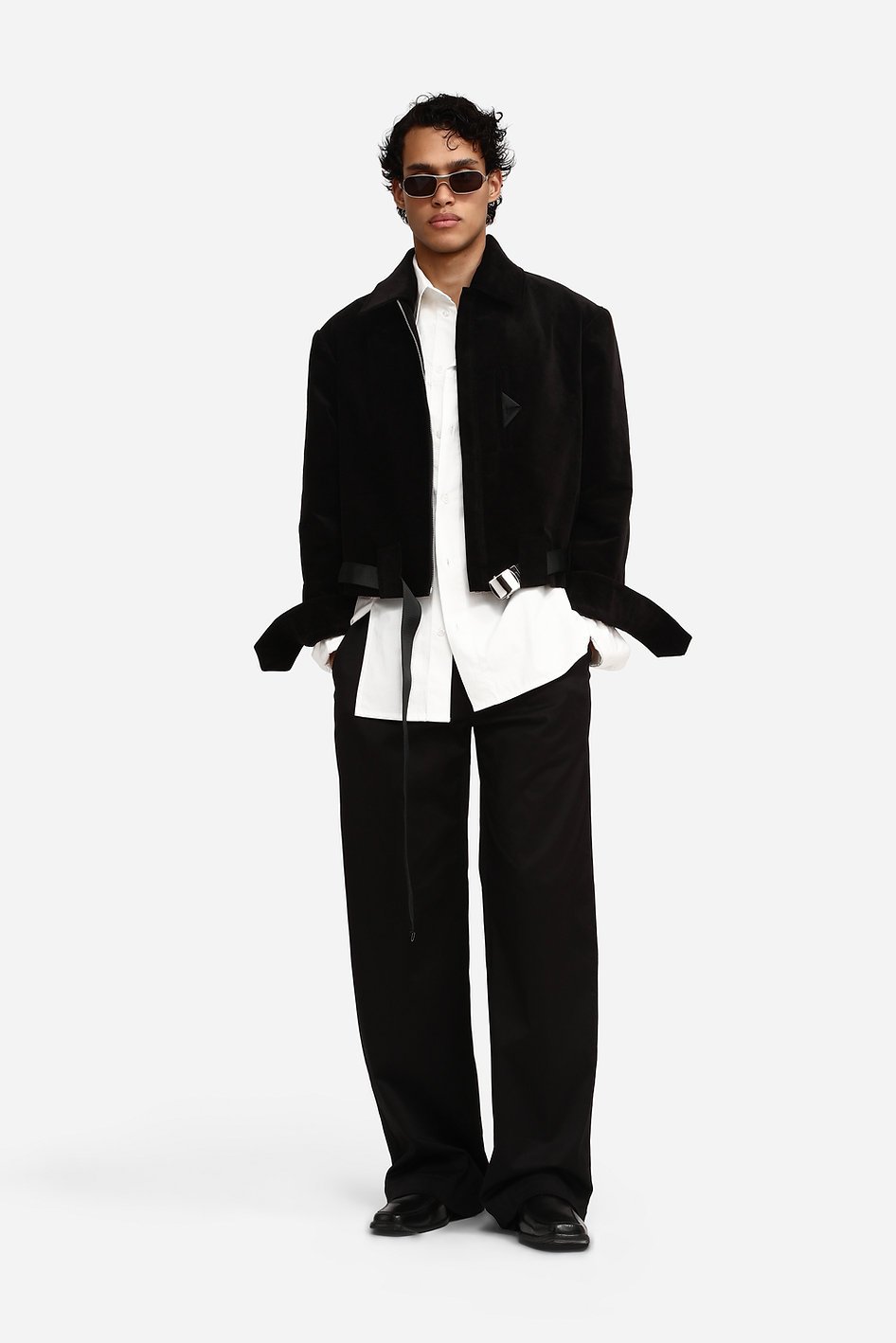 Buckle Pants Black