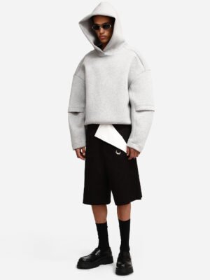 Dual Long Shorts Black