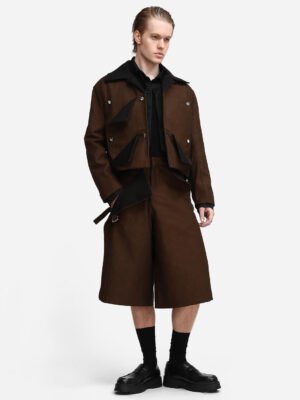 Alternative view of Dual Long Shorts Brown