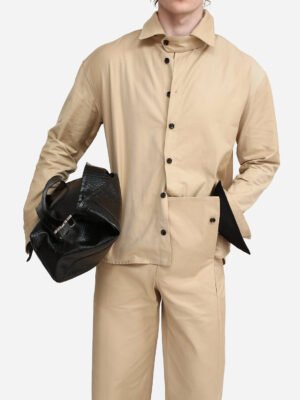 Alternative view of Dual Shirt Khaki