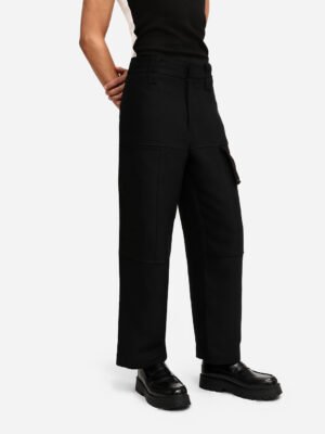 Alternative view of Fold Pants Black