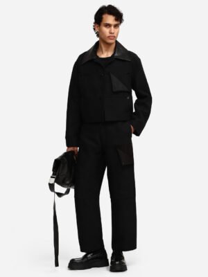 Fold Pants Black