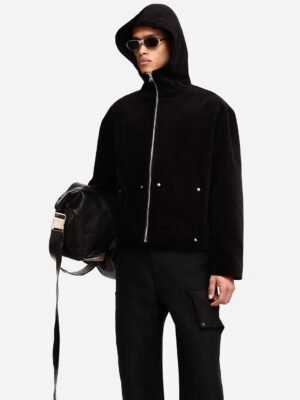 Fraque Velvet Jacket Black