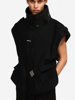 Alternative view of Lego Leather Parka Black