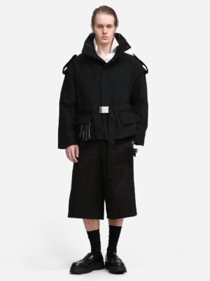 Lego Leather Parka Black